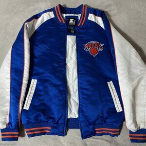 Starter Black Label, Urban Outfitters NBA New York Knicks Souvenir Jacket/Bomber